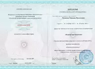 Лицензии Гилазовой Лицензии